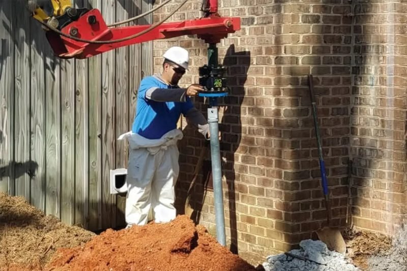 Foundation Crack Repair project — Longview, Texas