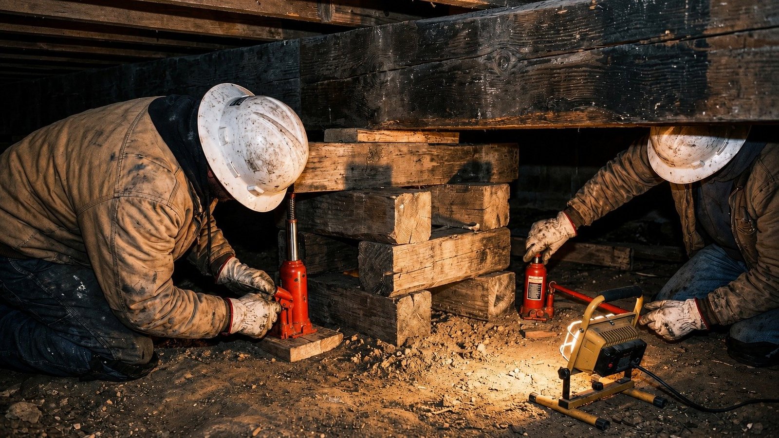 foundation repair in Longview, Texas